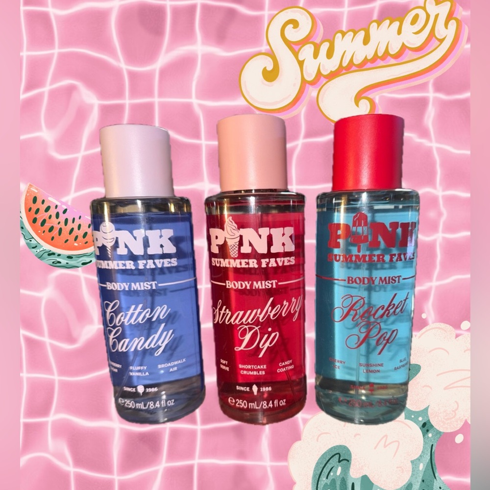 VS pink summer favorites